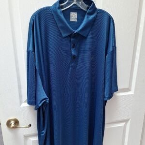 Callaway Men's Blue Polo Shirt Stretch Short Sleeve Size 3X. EUC